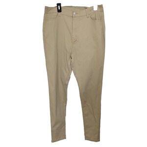 T & Y Fashion Jeans Juniors Size 23/24 Beige Stretchy Y2K Pants